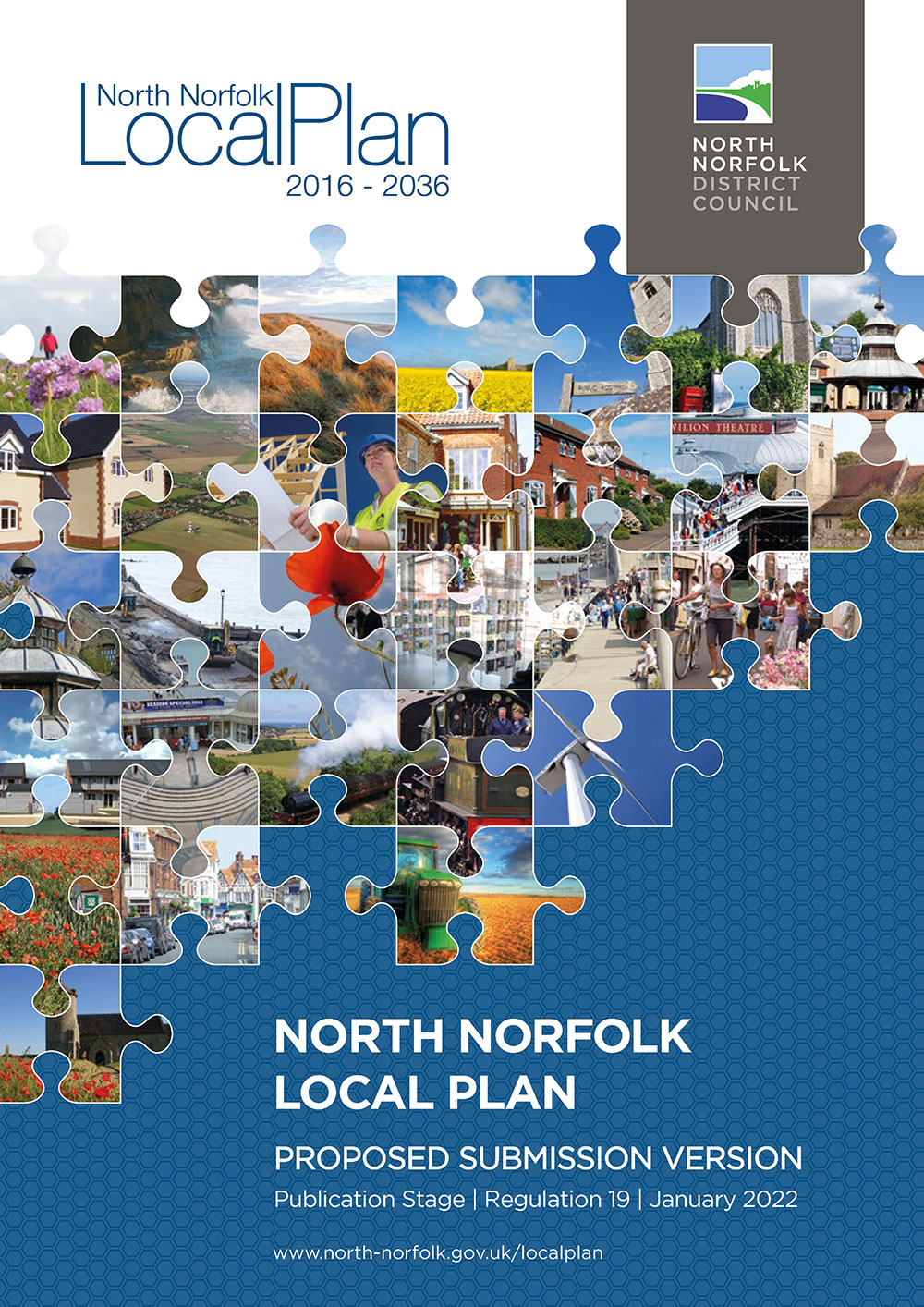 Cover of local plan proposed submission version