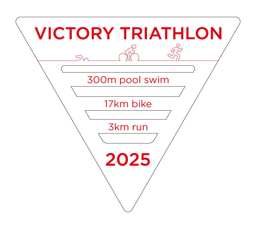 Victory Traithlon Medal 2024