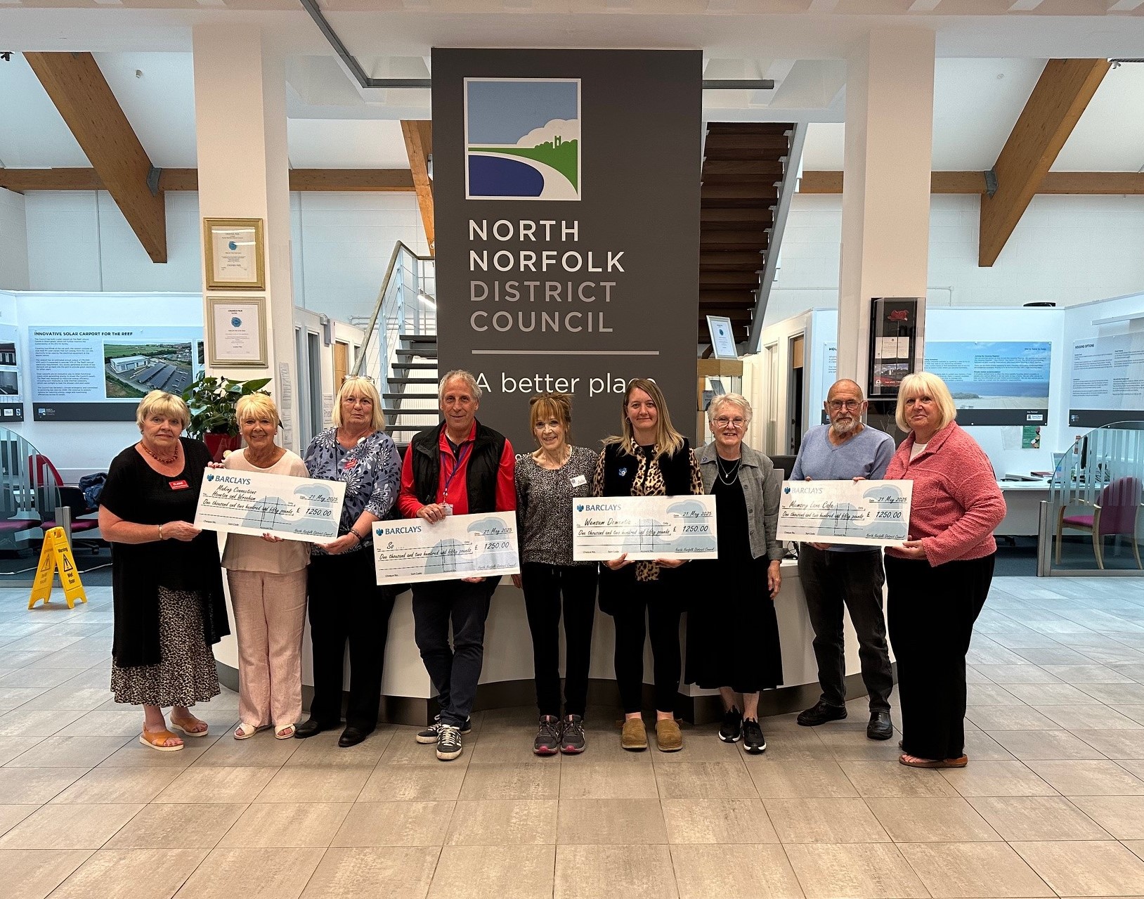 Chairman's charities