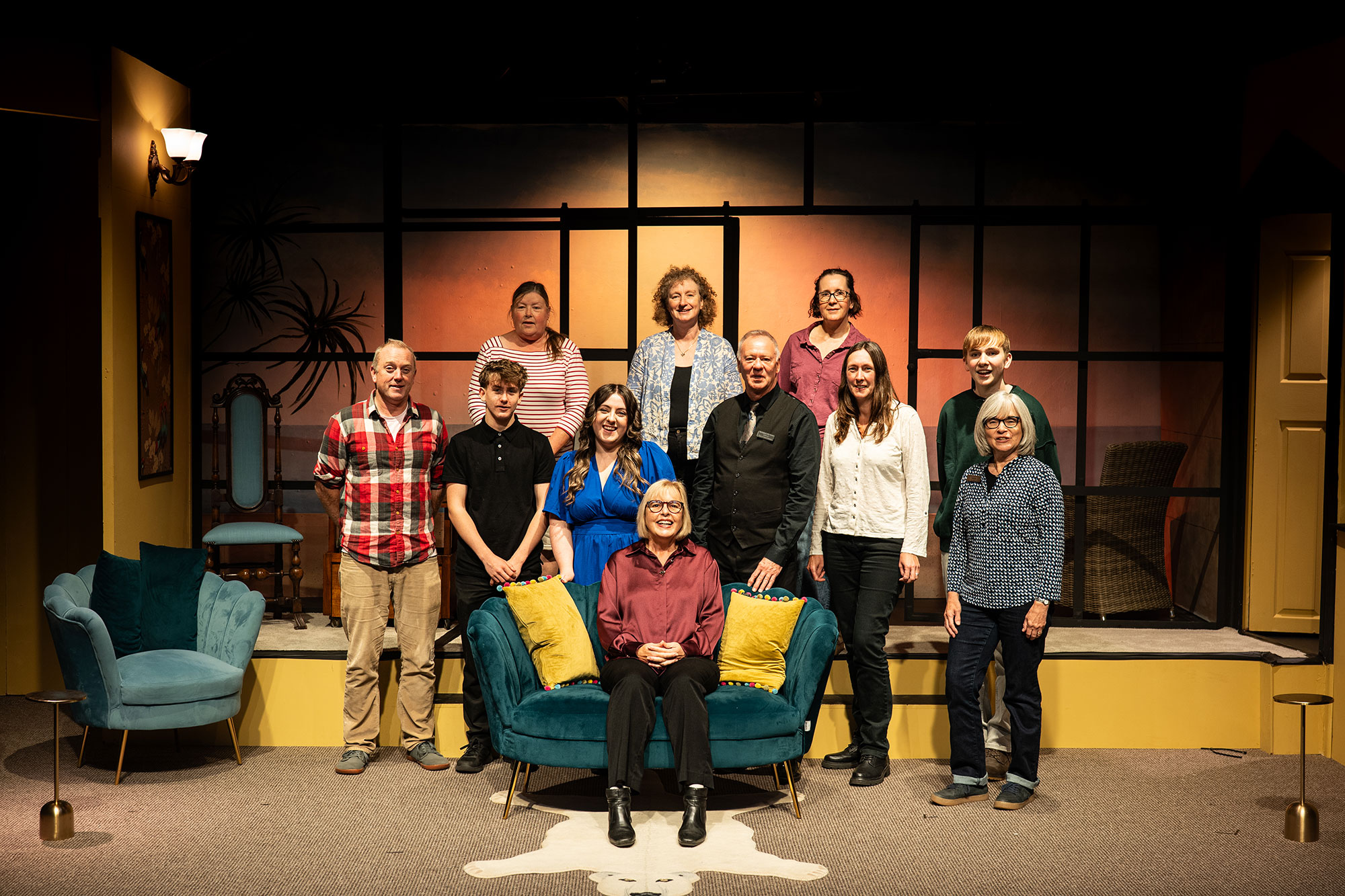 Debbie Thompson and team Sheringham Little Theatre