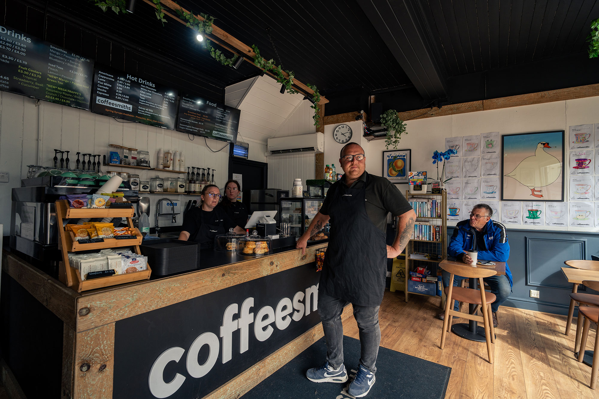 Aaron Smith at Coffeesmiths