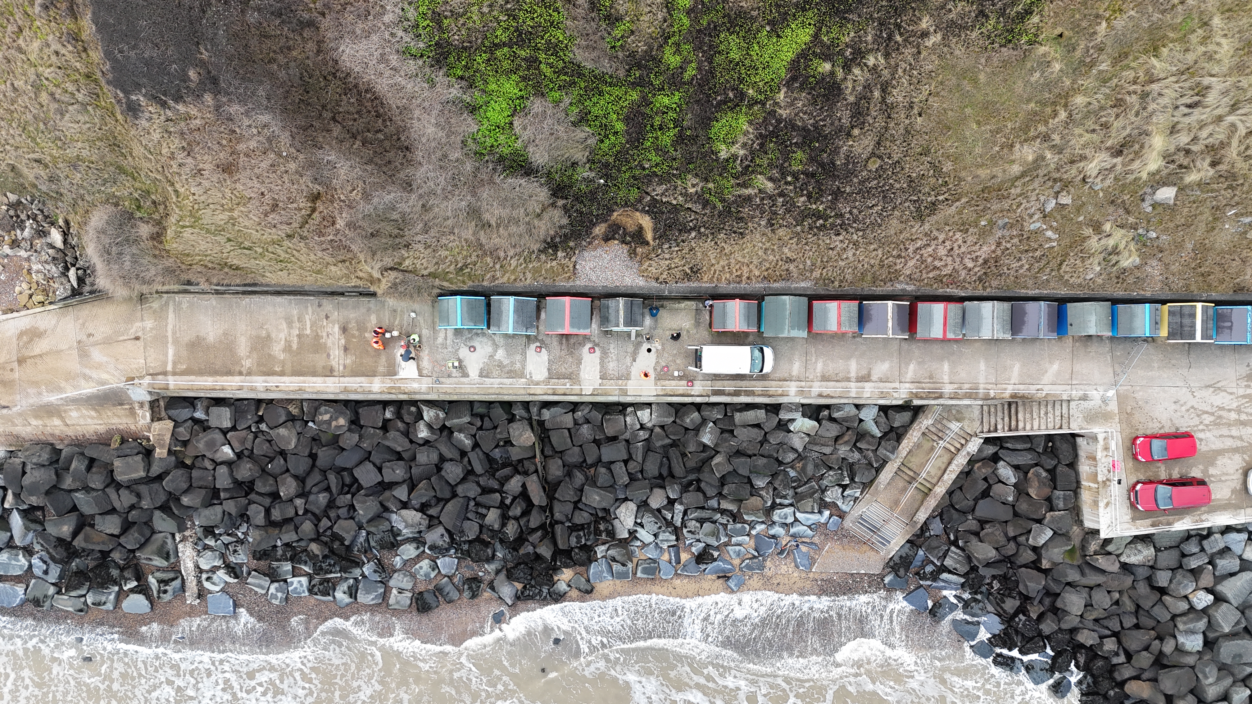 Section of Sheringham Promenade Closed