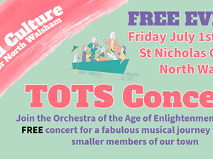 Children sing out about North Walsham