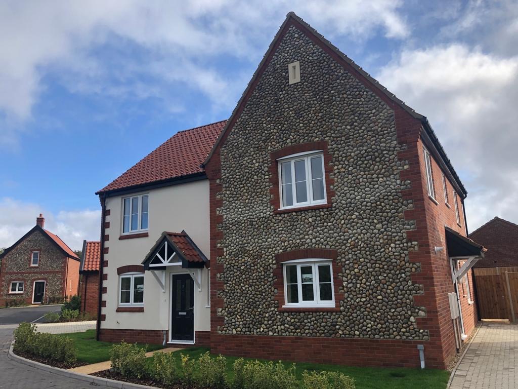 image of a house under the scheme in Knapton