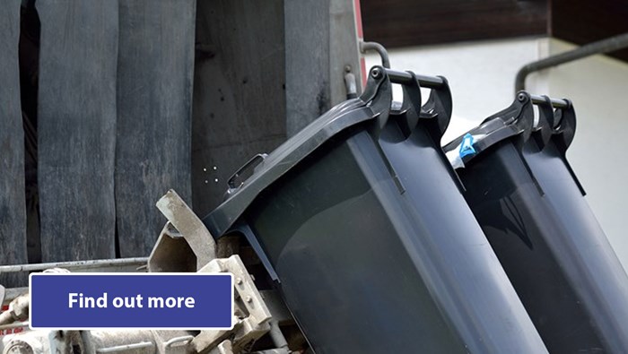 Bin collection service announcements